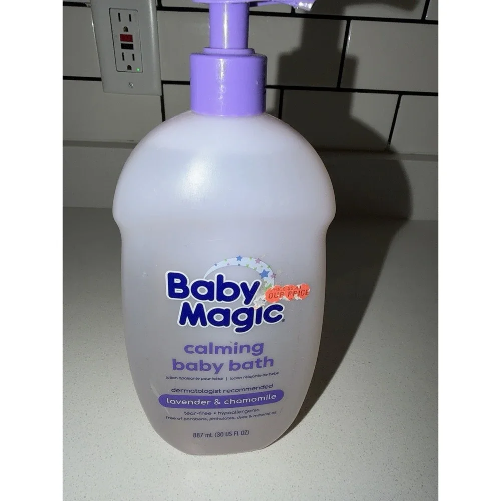 BABY MAGIC LAVENDER CALMING BABY bath  3Ooz L CAMOMILE NEW UNOPENED